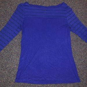 Cute Semiformal Blue Shirt